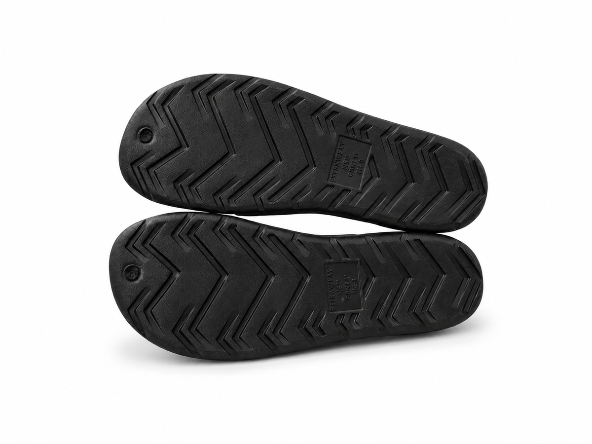 Women's Totes Everywear Cross Slide Sandals – Black - 42 EU / 26.5 CM - view 7