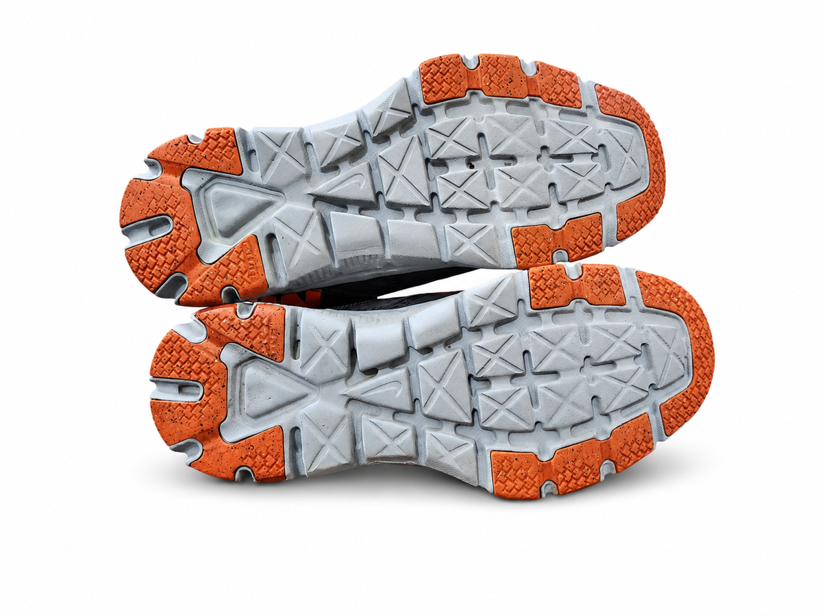 Nike Flex Supreme Grey Orange Training Shoes