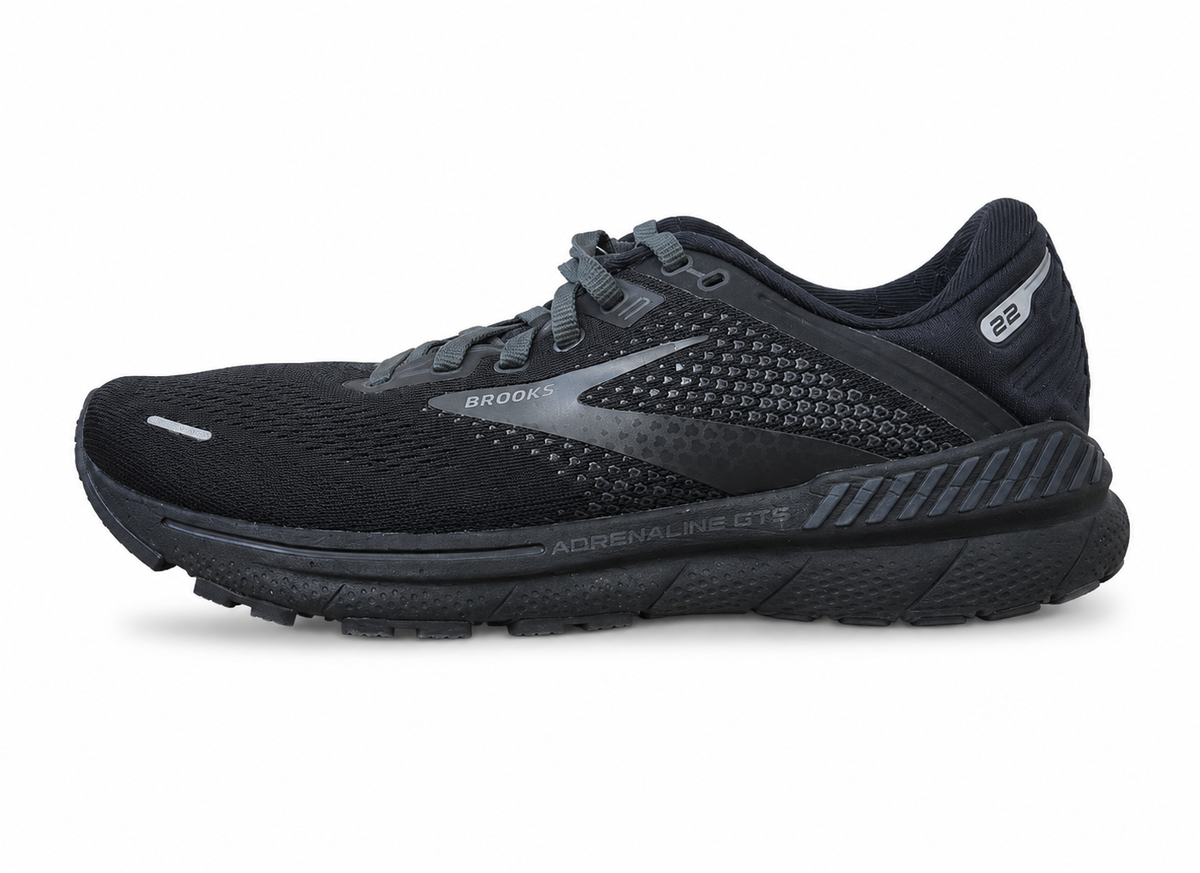 Brooks Men’s Adrenaline GTS 22 Black - 42 EU / 26.5 CM - view 3