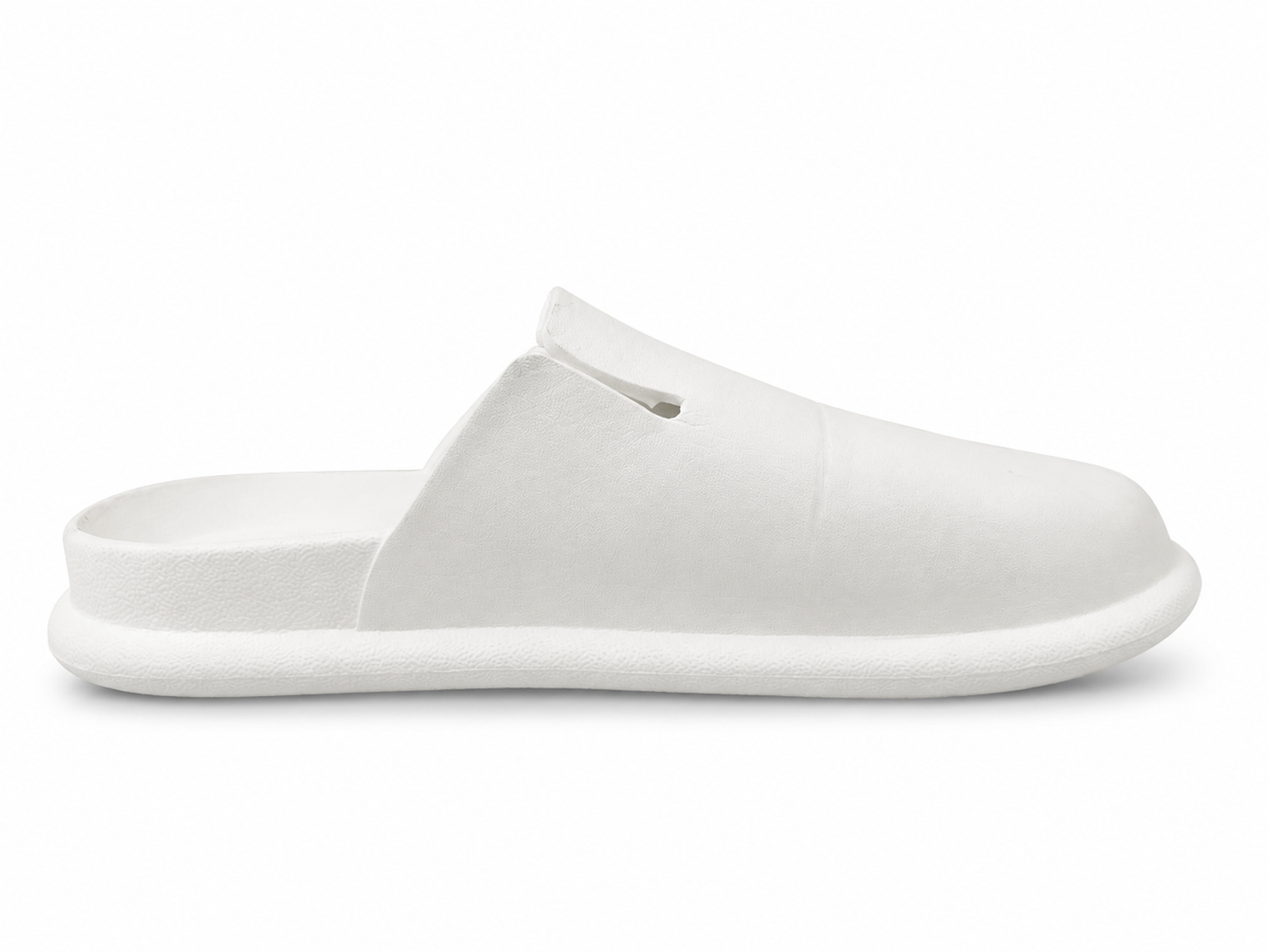 Men's Urban Outfitters Cloud Comfort Clog Slides – Cream White - 42 EU / 26.5 CM - view 5