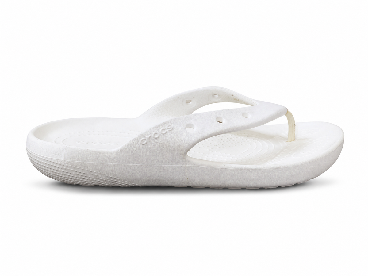 Men's Crocs Classic Flip – White - 42 EU / 26.5 CM - view 3