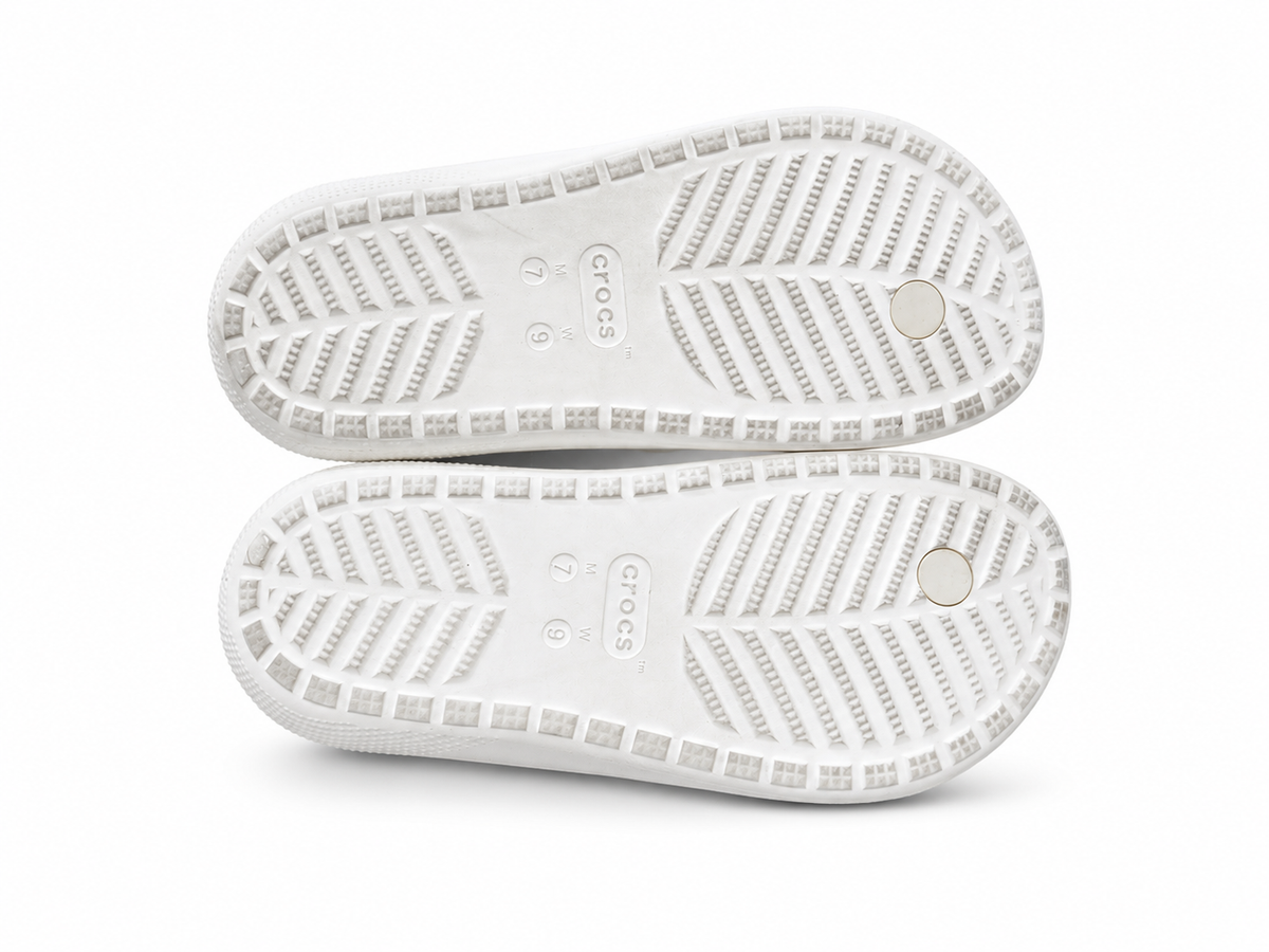 Men's Crocs Classic Flip – White - 42 EU / 26.5 CM - view 6