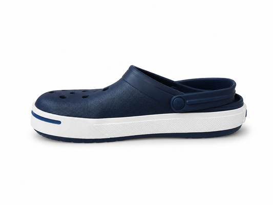 Men's Crocs Crocband II Clog – Navy / White
