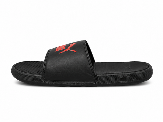 Men's Puma Cool Cat Slides – Black/Red
