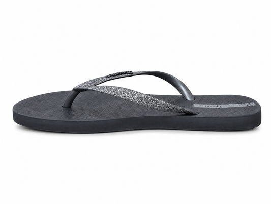 Women's Ipanema Lolita Flip Flops – Black/Silver