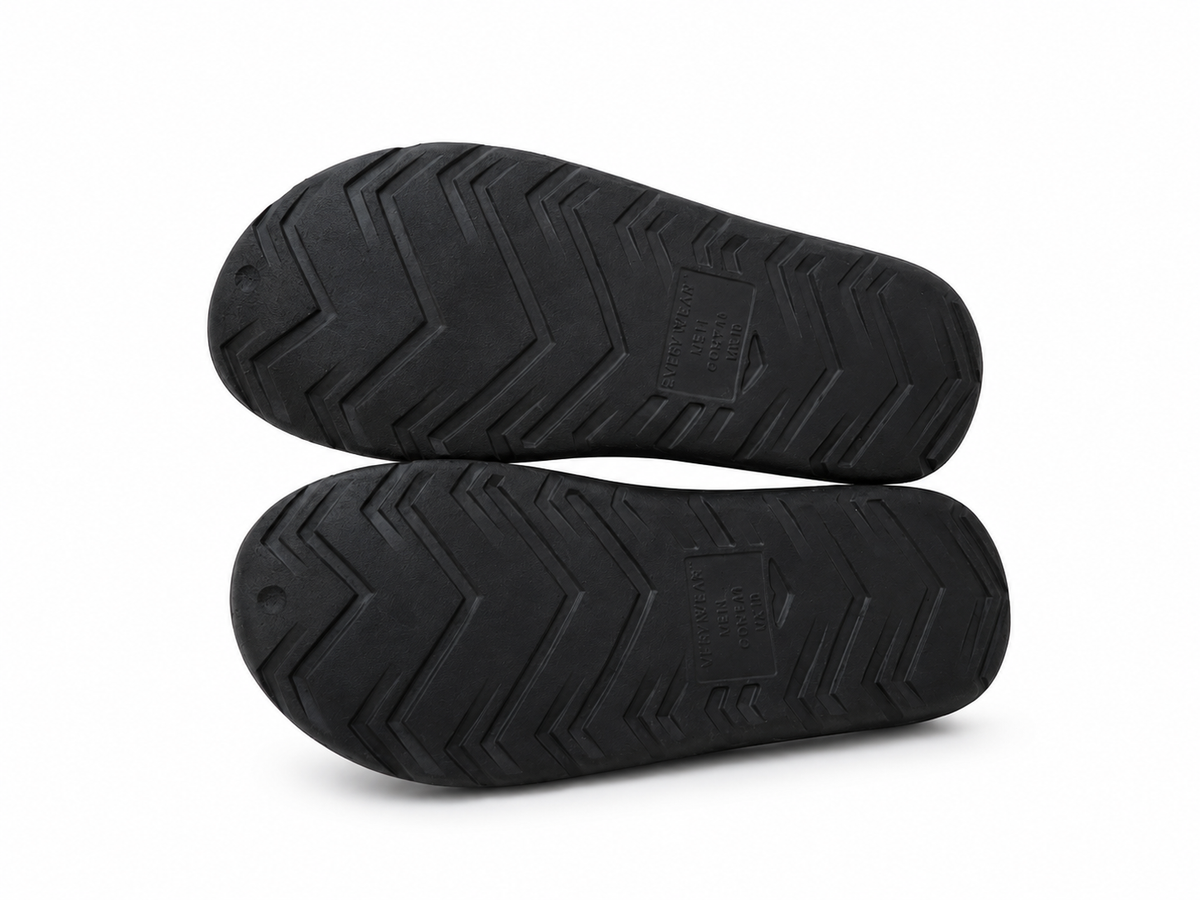 Men's Totes Comfort Massage Slides – Black - 42.5 EU / 27 CM - view 5