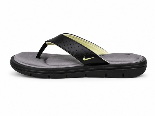 Women's Nike Comfort Footbed Flip Flops – Black/Grey