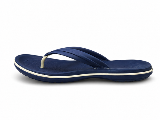 Men's Crocs Crocband Flip Flops – Blue/White