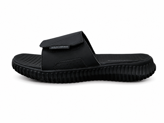 Men's Skechers Elite Flex Trevera Slides – Black