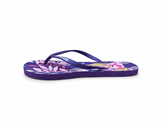 Women's Hinano Tahiti Beach Flip Flops – Purple