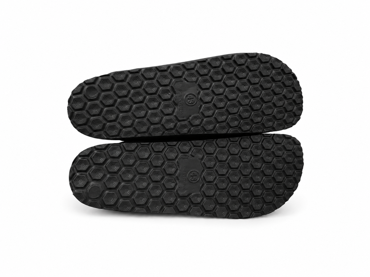 Men's Double Buckle EVA Slides – Black - 44 EU / 28 CM - view 7