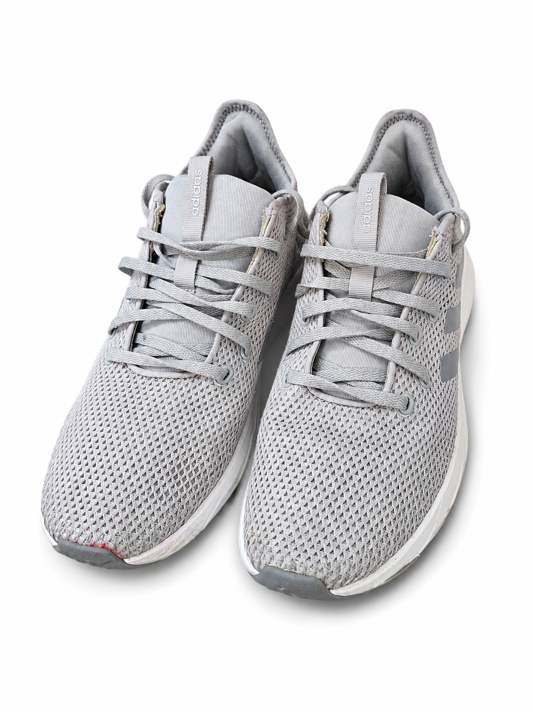 Adidas Cloudfoam Light Grey Running Shoes
