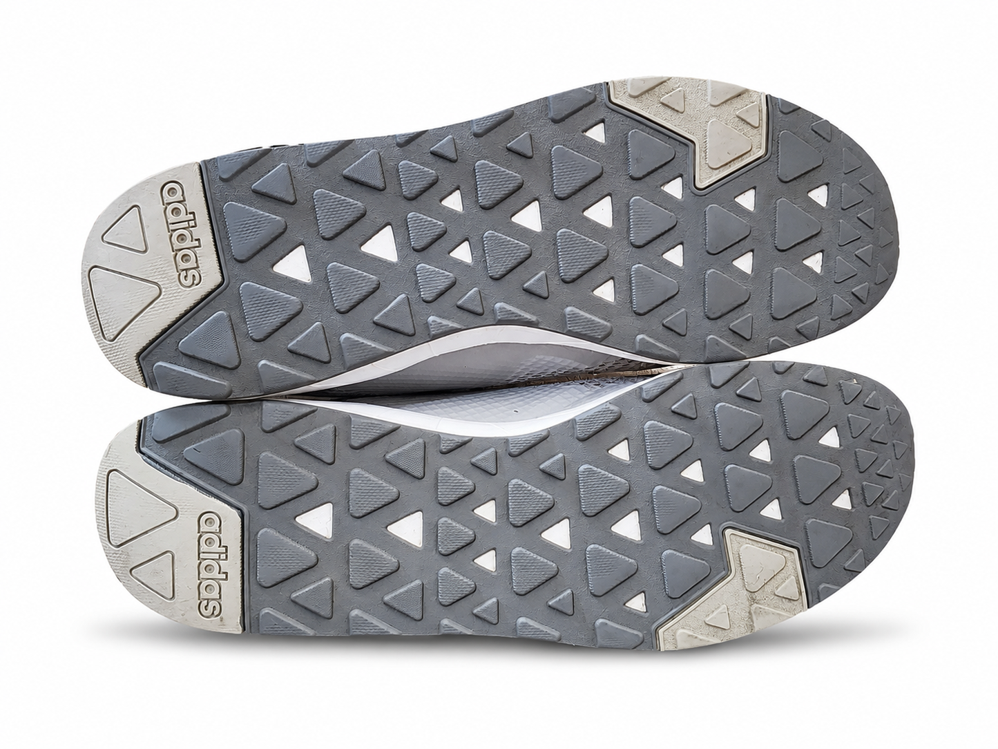 Adidas Cloudfoam Light Grey Running Shoes