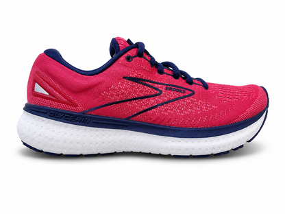 Brooks Glycerin GTS 19 Women's Running Shoes Pink Navy