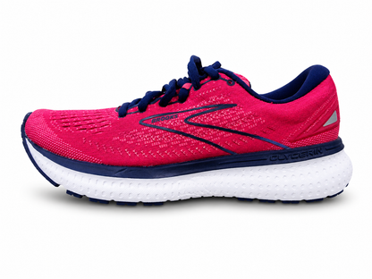 Brooks Glycerin GTS 19 Women's Running Shoes Pink Navy
