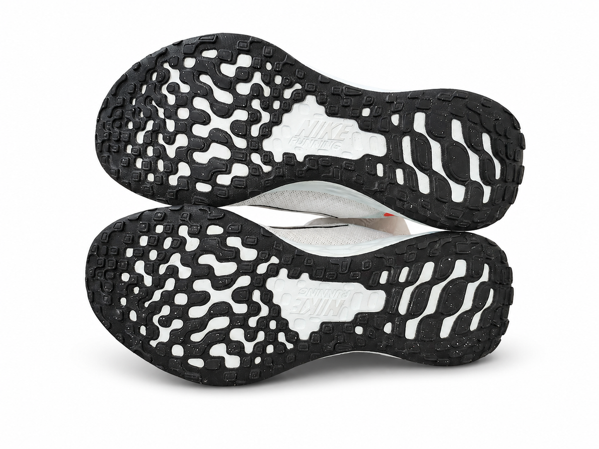 Nike Revolution 6 White Mesh Running Shoes