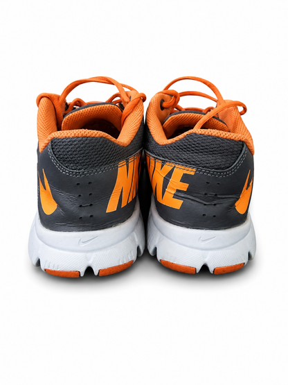 Nike Flex Supreme Grey Orange Training Shoes