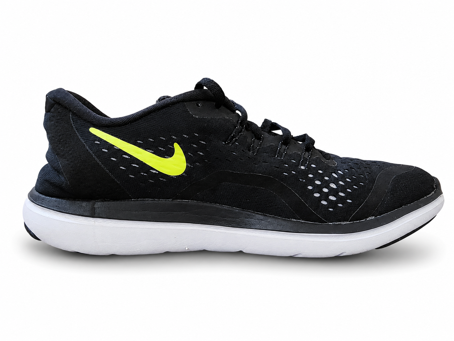 Nike Men's Flex 2017 RN Black Running Shoes