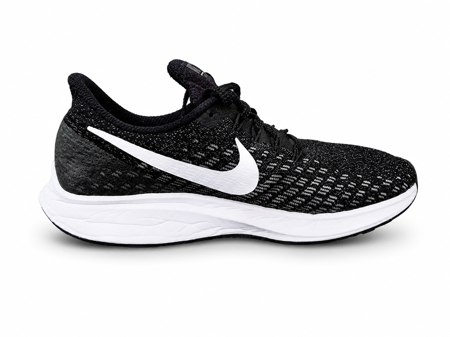 Nike Men's Air Zoom Pegasus 35 Black White Running Shoes
