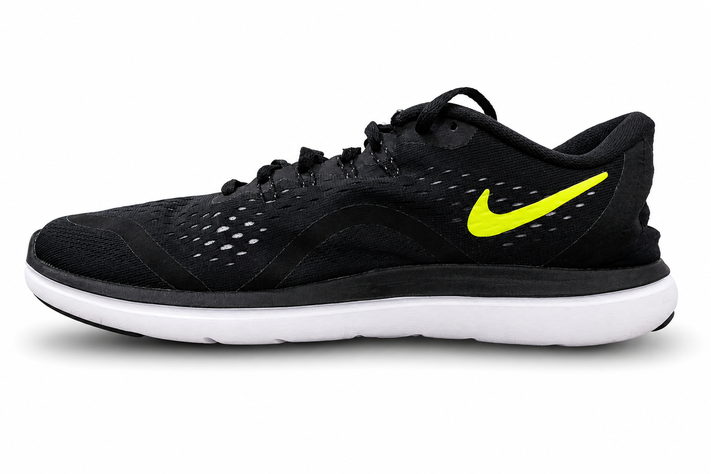 Nike Men's Flex 2017 RN Black Running Shoes