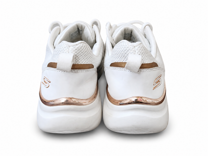 Skechers BOBS Women's Lightweight Comfort Walking Shoes – White