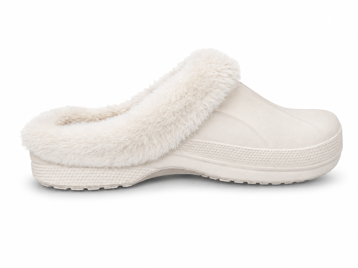 Women's Juicy Couture Fur Lined Clogs – Light Blush Pink - 40 EU / 25 CM - view 3