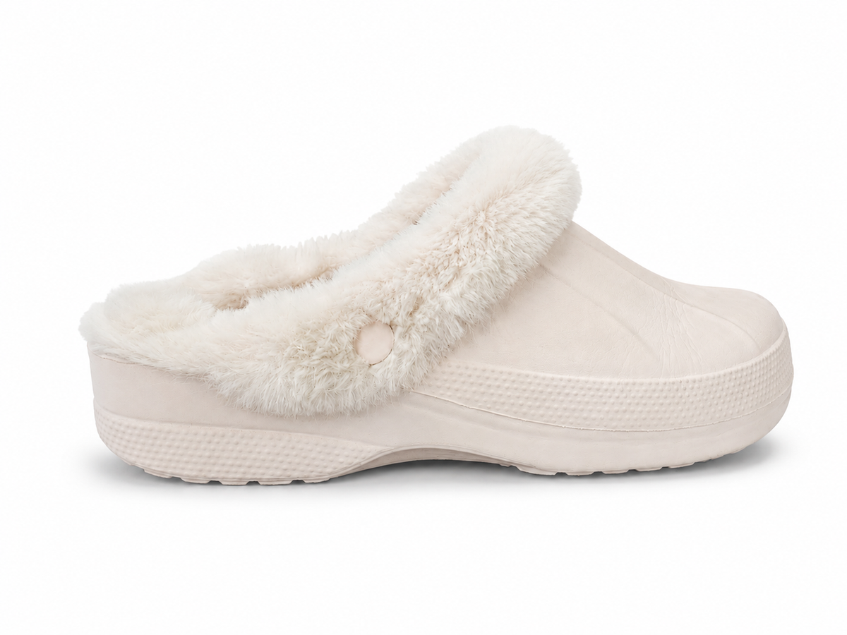 Women's Juicy Couture Fur Lined Clogs – Light Blush Pink - 40 EU / 25 CM - view 6