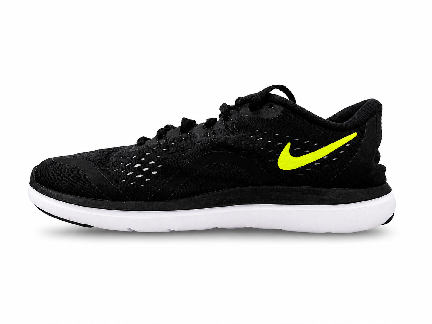 Nike Men's Flex 2017 RN Black Running Shoes