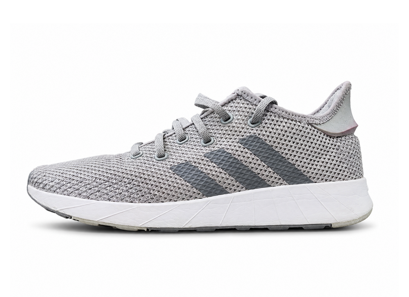 Adidas Cloudfoam Light Grey Running Shoes